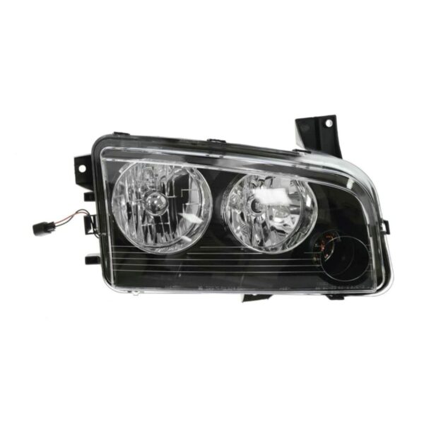 Halogen Headlight Headlamp RH Right Passenger Side for 07-10 Dodge Charger