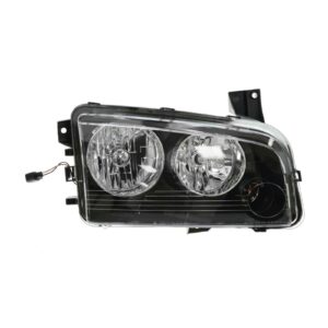 Halogen Headlight Headlamp RH Right Passenger Side for 07-10 Dodge Charger