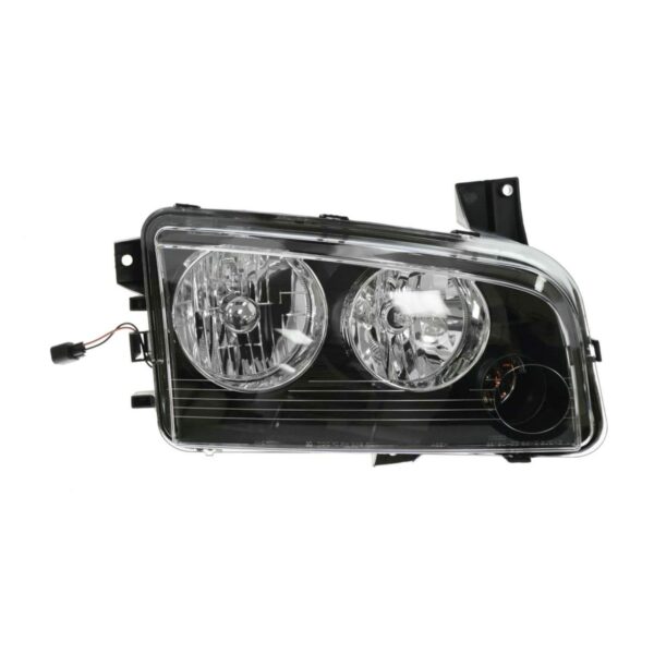 Halogen Headlight Headlamp RH Right Passenger Side for 07-10 Dodge Charger