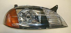 Headlight Headlamp Passenger Side Right RH Fits 98-01 Geo Metro Firefly