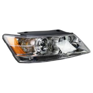 Halogen Headlight Lamp Assembly Passenger Side RH for Hyundai Sonata