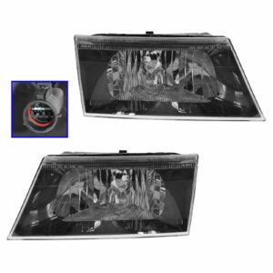 Headlight Headlamp Pair for Mercury Marauder 2003 2004