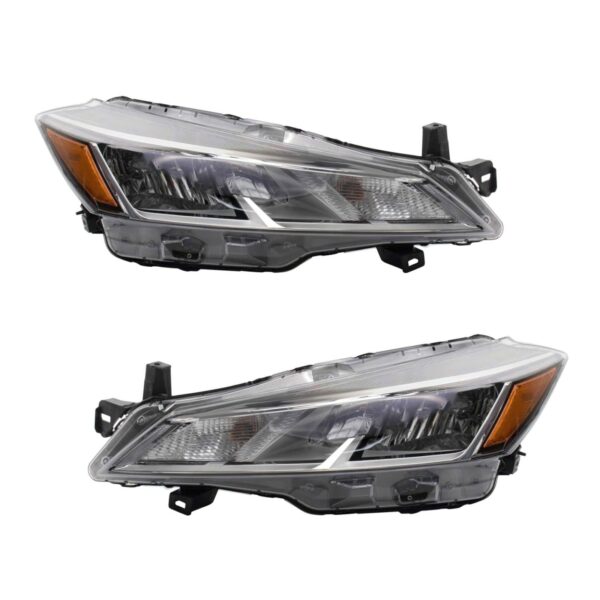 Headlight Set Compatible with 2021 Nissan Kicks