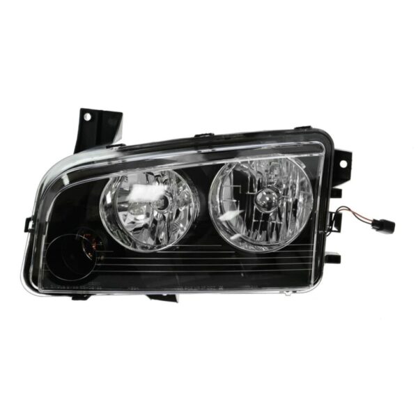 Halogen Headlight Headlamp LH Left Driver Side for 07-10 Dodge Charger