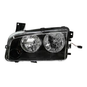 Halogen Headlight Headlamp LH Left Driver Side for 07-10 Dodge Charger