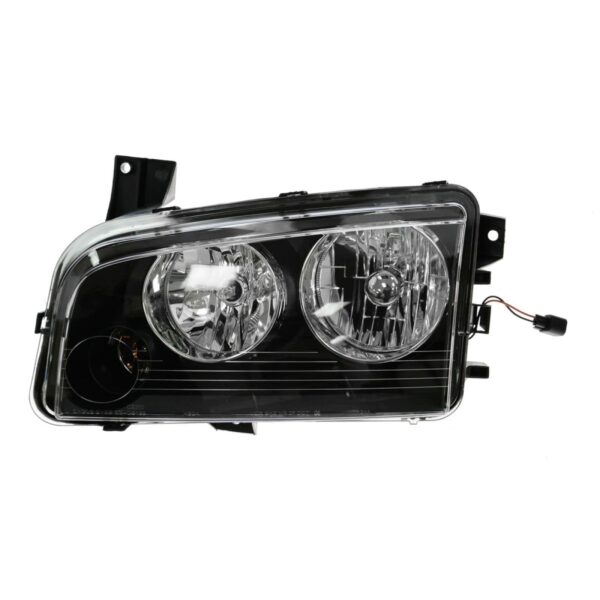 Halogen Headlight Headlamp LH Left Driver Side for 07-10 Dodge Charger