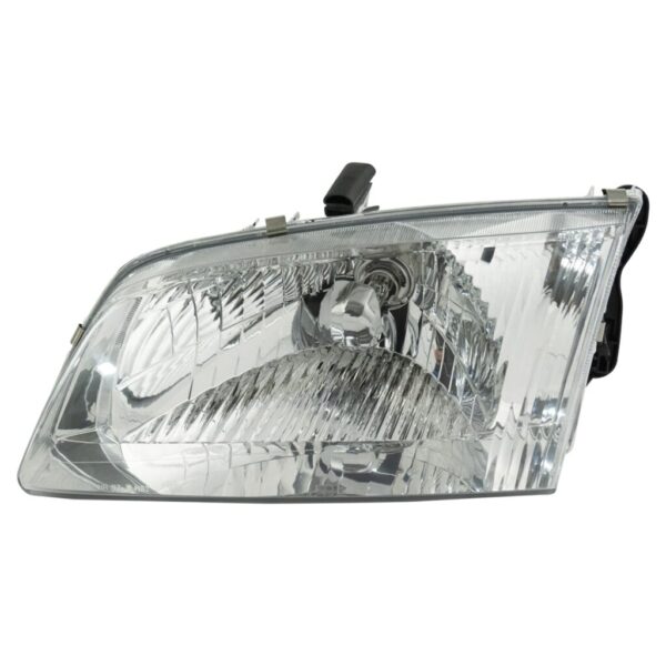 Headlight Headlamp LH Left Driver Side Compatible with 00-02 Mazda 626