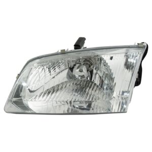Headlight Headlamp LH Left Driver Side Compatible with 00-02 Mazda 626