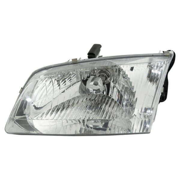 Headlight Headlamp LH Left Driver Side Compatible with 00-02 Mazda 626