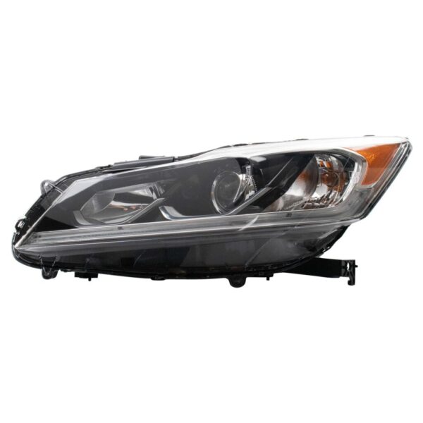 Left Headlight Compatible with 2017 Honda Accord