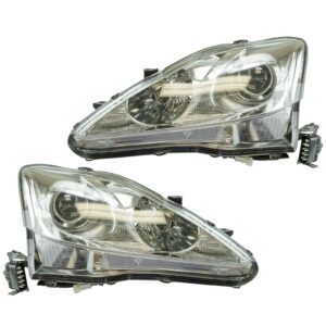 HID Headlight Headlamp w/ AFS & Ballast LH Driver & RH Passenger Side for Lexus