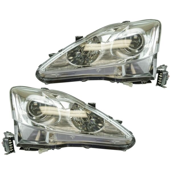 HID Headlight Headlamp w/ AFS & Ballast LH Driver & RH Passenger Side for Lexus