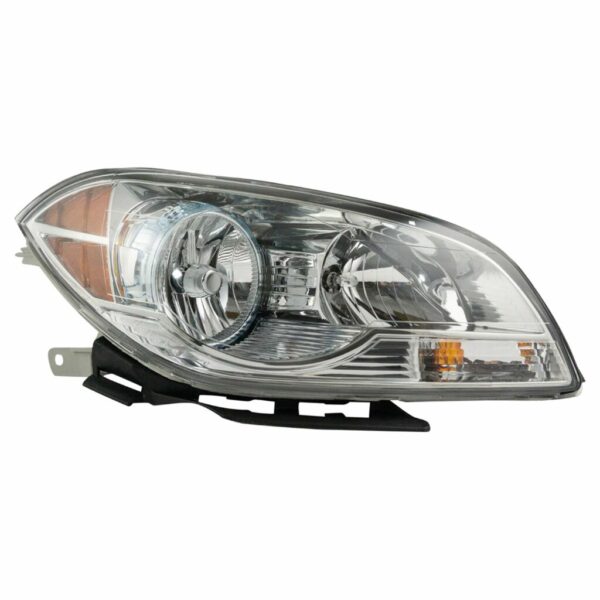 Headlight Halogen RH Right Passenger Side Compatible with 2008-2012 Chevy Malibu