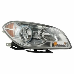 Headlight Halogen RH Right Passenger Side Compatible with 2008-2012 Chevy Malibu