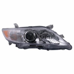 Headlight RH Right Passenger Side Compatible with 2010-2011 Toyota Camry without SE with US Built Models Only