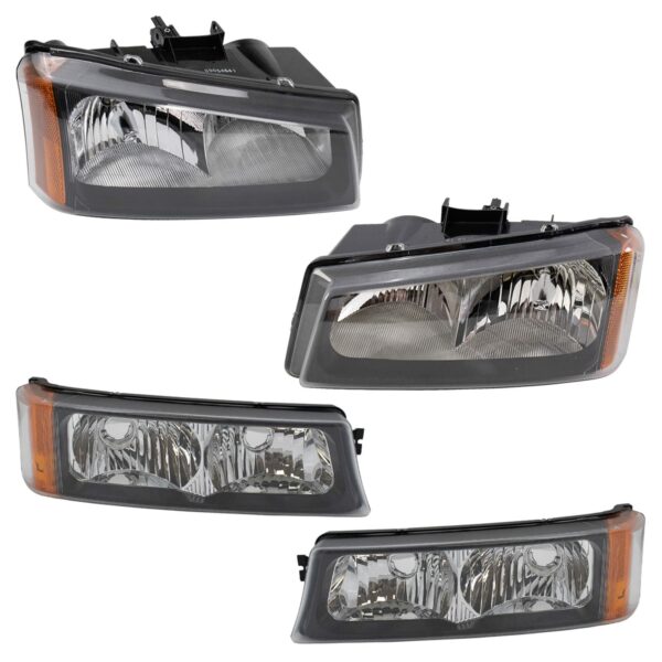 Lighting Kit Compatible with 05-06 Chevrolet Avalanche 03-07 Silverado 1500 2500 3500