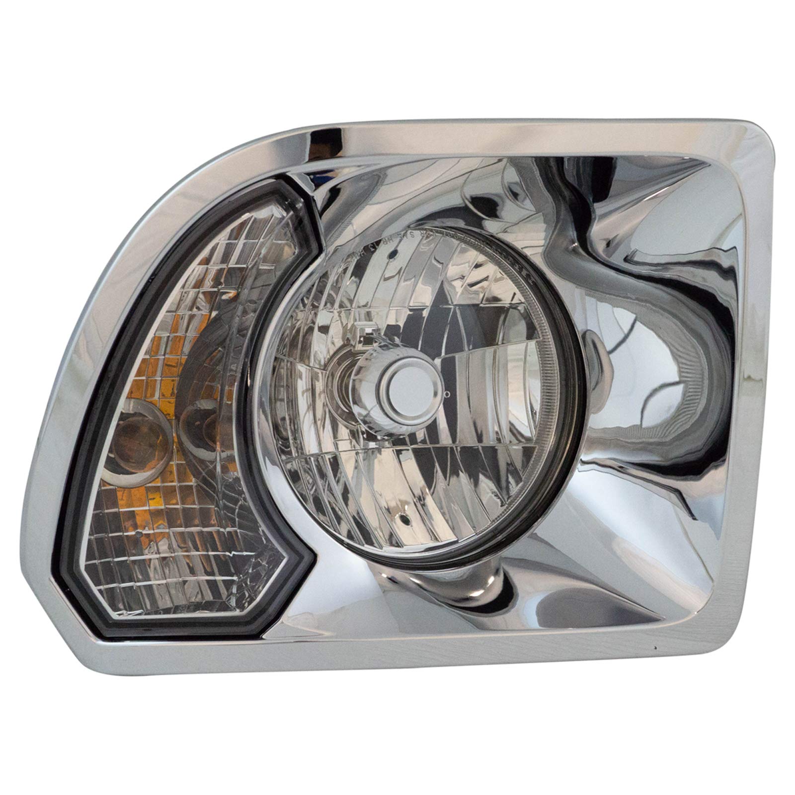 Headlight Lamp Assembly LH Driver Side Compatible with Freightliner Columbia 108SD