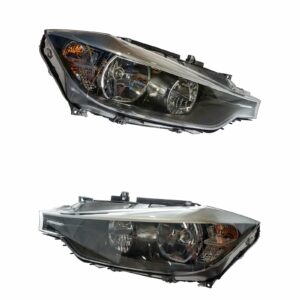 Halogen Headlight Lamp LH RH Kit Pair Set of 2 for BMW 3 Series 328i 335i 320i