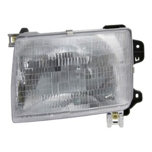 Headlight Headlamp LH Left Driver Side Compatible with Nissan Xterra Frontier Pickup Truck