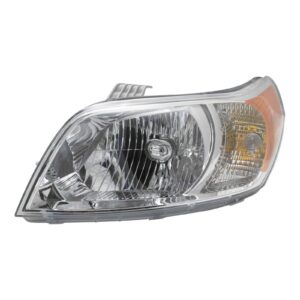 Halogen Headlight Lamp Assembly Driver Side LF LH Compatible with Aveo 5 Hatchback