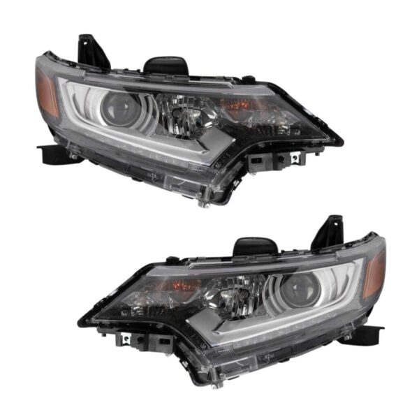 Headlight Set Fits 2016-2020 Mitsubishi Outlander