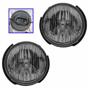 Headlight Headlamp Light Lamps LH & RH Pair Set for 07-13 Jeep Wrangler