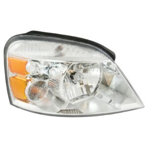 Headlight Headlamp Passenger Side Right RH Compatible with 04-07 Freestar Mercury Monterey